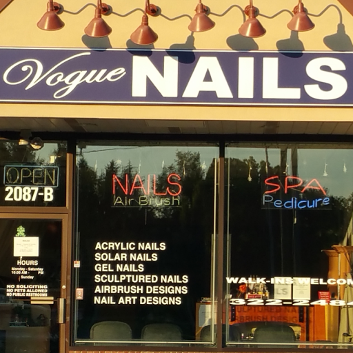 Vogue Nails logo