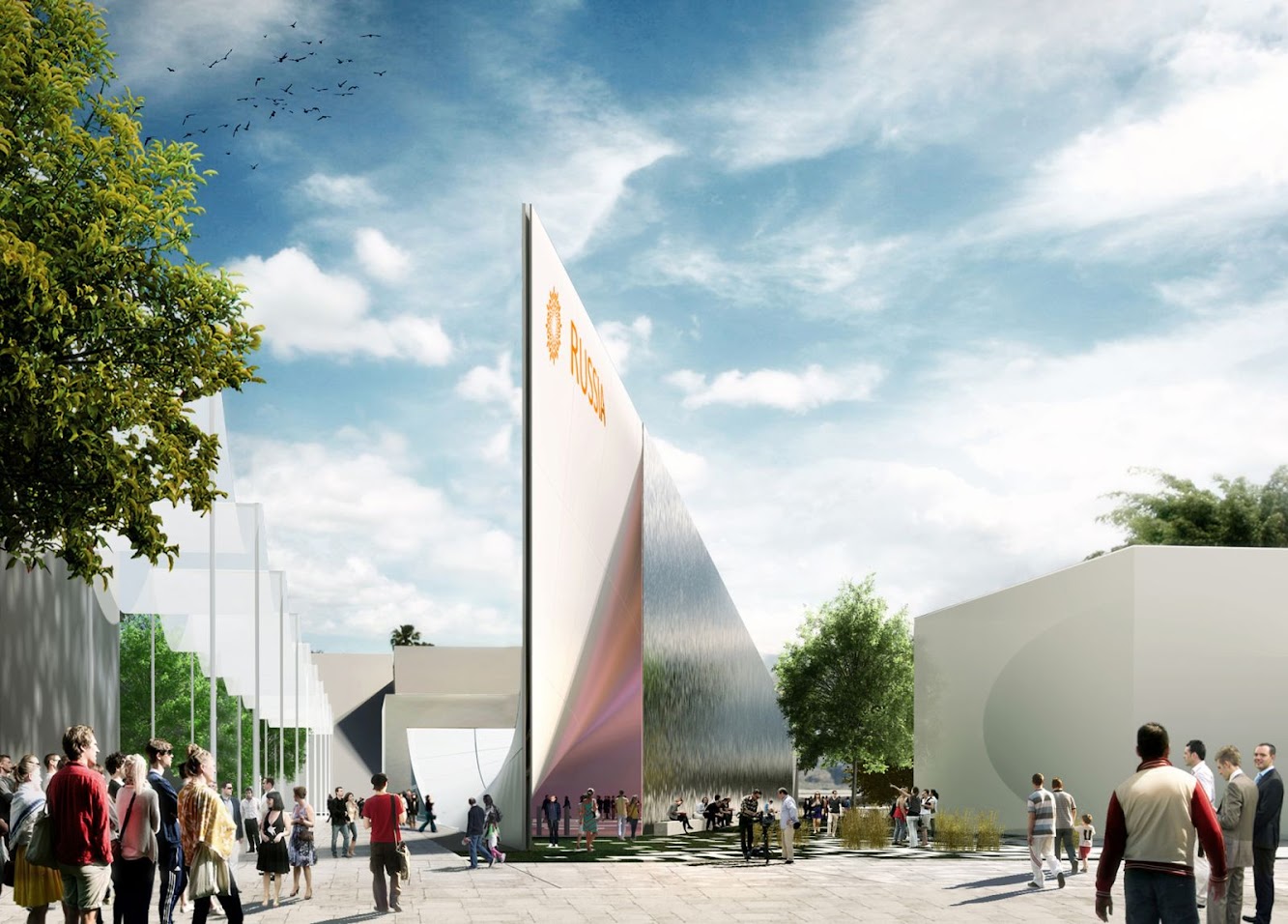 Russian Pavilion Expo 2015 by Architects of Invention