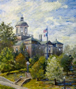 "The Old COurthouse" by artist Ken Farris