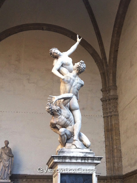 Florencia Rapto de las Sabinas, Piazza della Signoria, Florencia