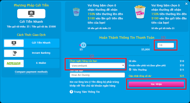 Gửi tiền cá cược Happyluke Gửi tiền cá cược Happyluke