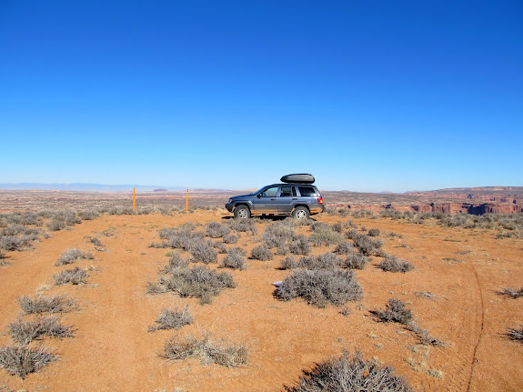 End of the road on the Spur