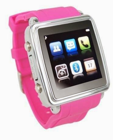  Watch mobile phone MQ588L Smart Bluetooth Watch phone (Red)