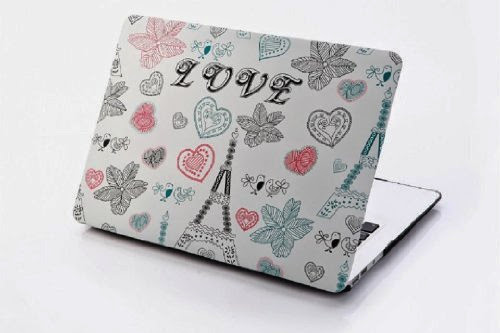  Personalized Sketch Fashion Eiffel Tower Shell Carrying Pouch for Macbook Pro 15