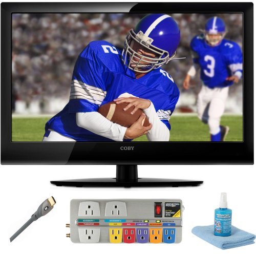 Coby LED-TV2326 KIT 23-Inch 1080p 60Hz LED HDTV Kit (Black)
