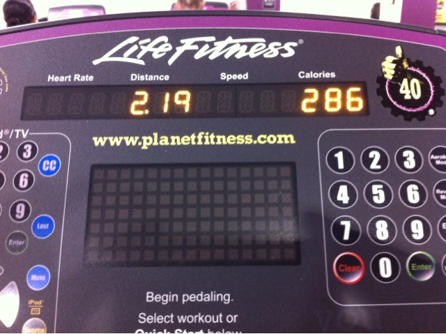 What Brand Of Elliptical At Planet Fitness 40 Days 40 workouts: Day 7 Elliptical Trainer at Planet Fitness