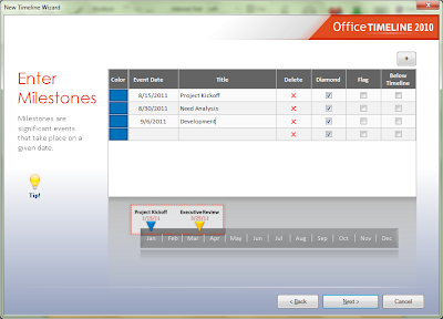 Easily Create Project Timelines In PowerPoint 2007 And 2010 With Office Timeline Easily Create Project Timelines In PowerPoint 2007 And 2010 With Office Timeline