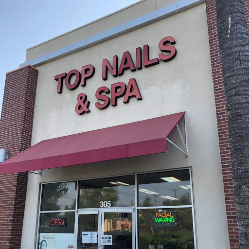 Top Nails and Spa logo