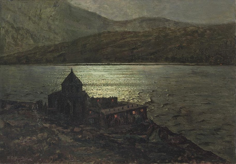 Ivan Fedorovich Choultse - Sevanavank Monastery on Lake Sevan