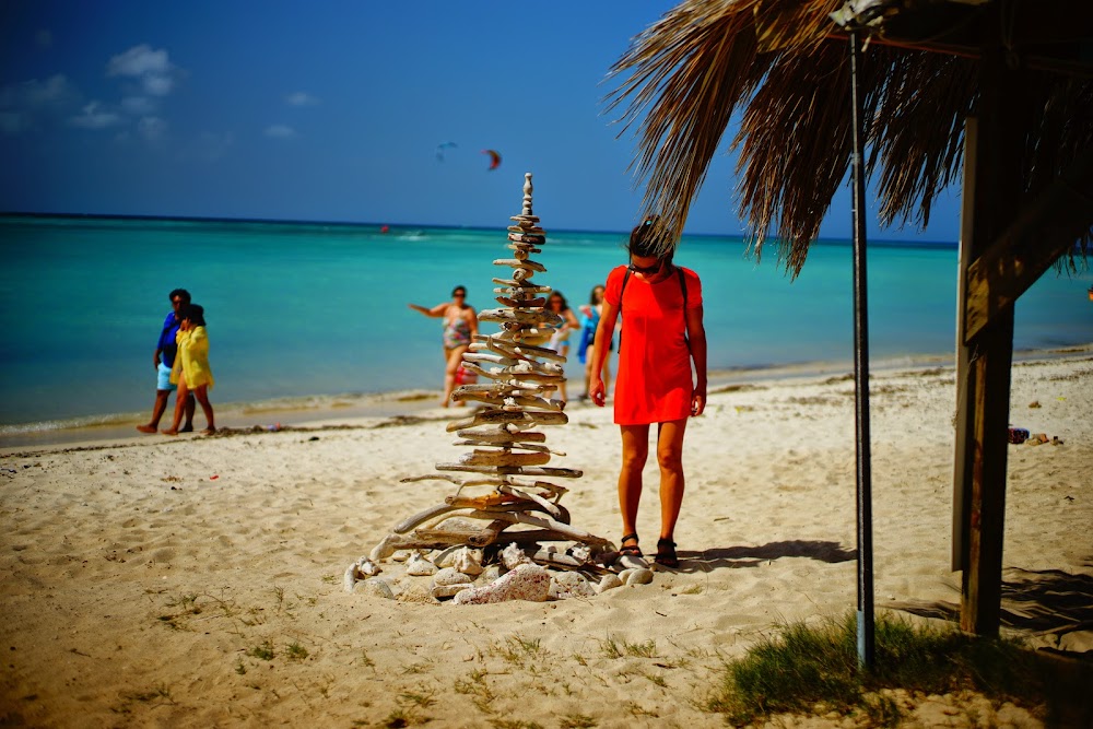 Aruba beach walk