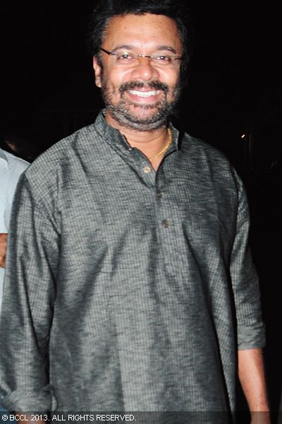 Nandhu at an event held in Kochi.