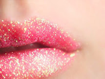 boca ou lábios com textura feita glitter