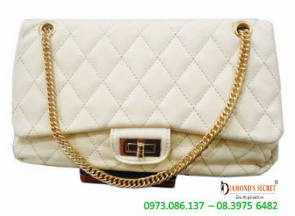 Túi xách Chanle giá tốt tại STGX Diamond's Secret A01-Gio+Chanel+White.front
