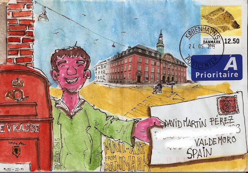 Use your MailBox!! - Internacional Mail-Art Project .... ahí es ná!! Dinamarca