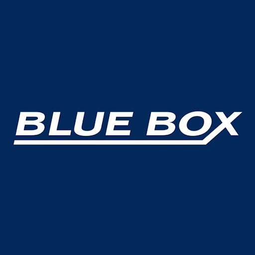 Blue box logo