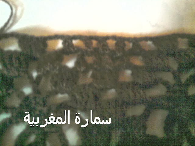 ورشة شال بغرزة العنكبوت لعيون الغالية سلمى سعيد Photo6898