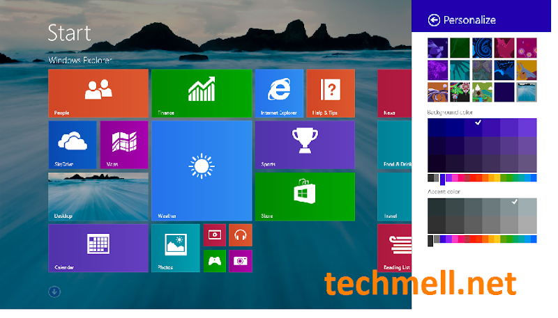 Personalize a Color for Windows 8.1