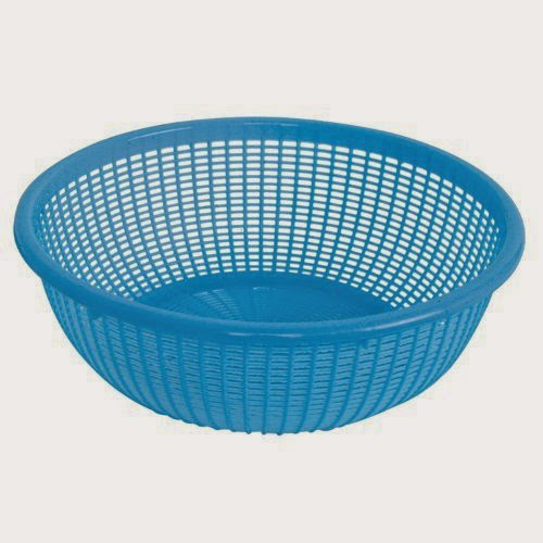  Excellanté 9-Inch Plastic Wash Basket