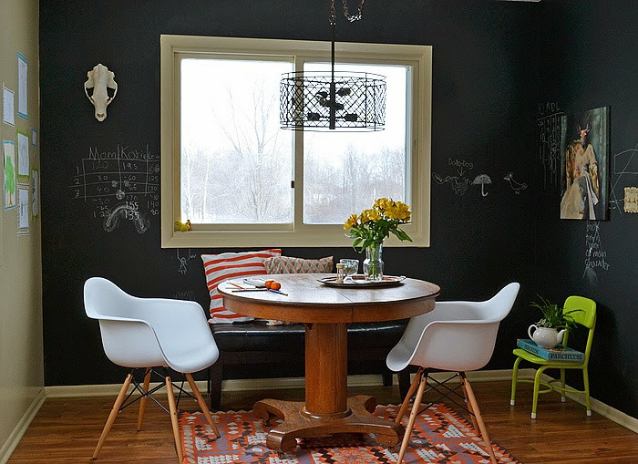 Chalkboard Dining Room Wall