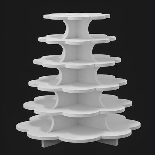 Cupcake Stand 6 Tier, PETAL