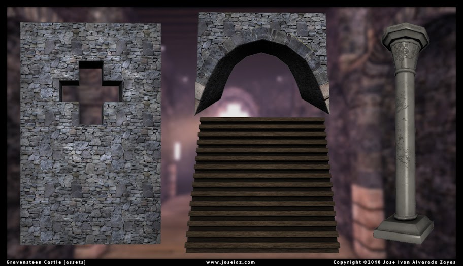 Gravensteen Castle Environment by Jose Ivan Alvarado Zayas