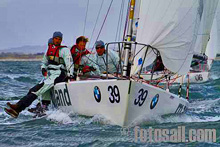 J/24 BMW Europeans Sailng Series- first day