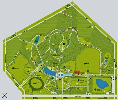 Mapa Parku