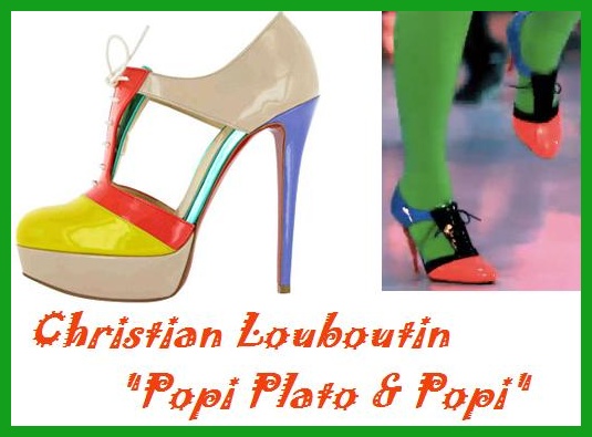 Hot Color Block Shoes and a REALLY Cool Shoes Site!