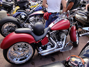 Customized Harley