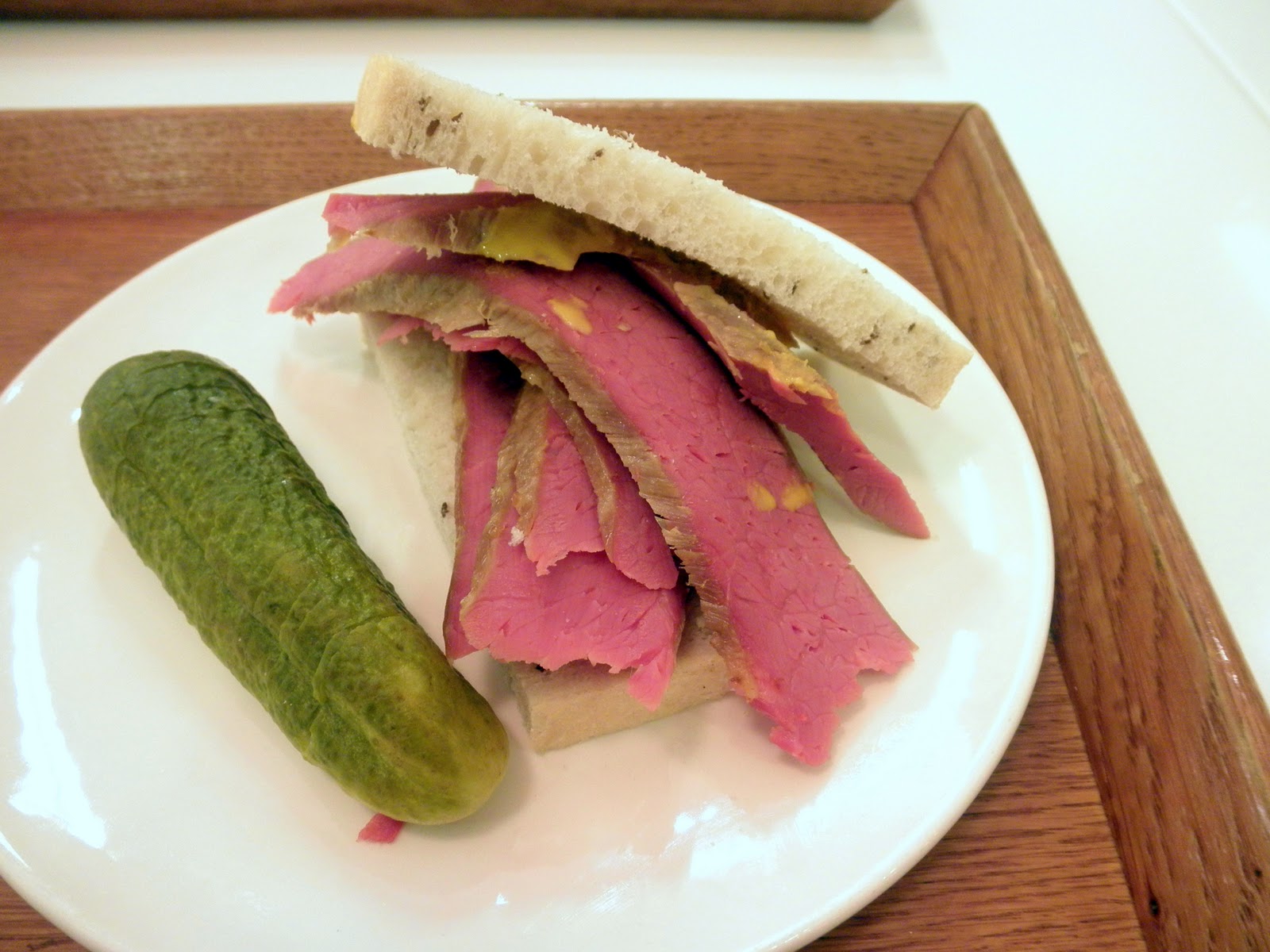 salt beef sandwich