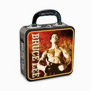  Bruce Lee - New Square Tin Tote Lunch Box