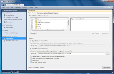 Administrar MySQL Server 5.6 con MySQL Workbench