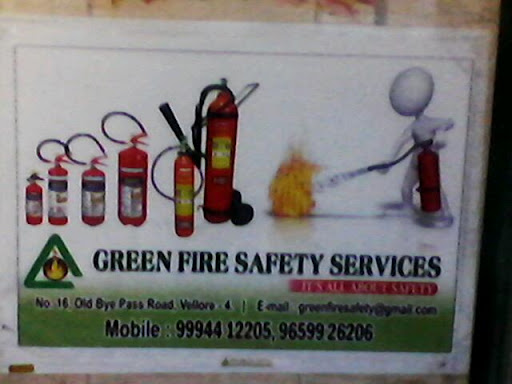 Green Fire Safety Services, No. 16, Kamesh Lodge Building, Old Bypass Road, Thottapalayam, Vellore, Tamil Nadu 632004, India, Fire_Protection_Consultant, state TN