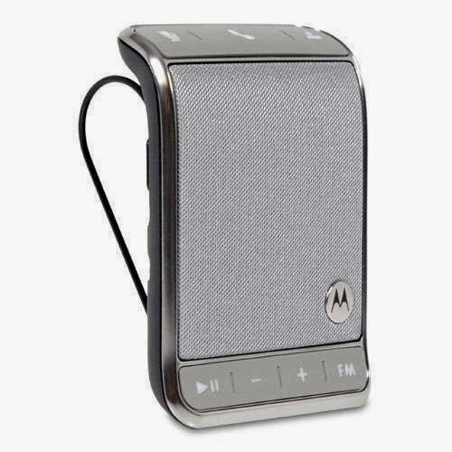  Motorola Roadster 2 Universal Bluetooth In-Car Speakerphone - Retail Packaging - Silver