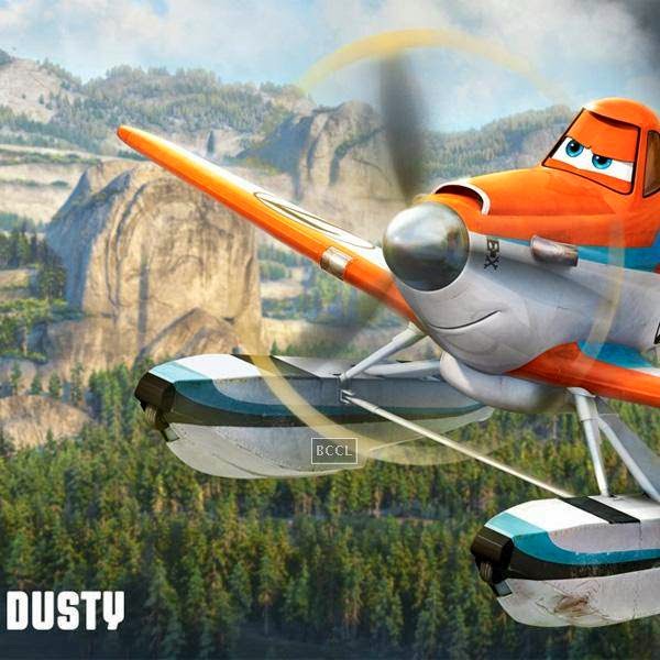 A still from the Hollywood animation film Planes: Fire & Rescue.