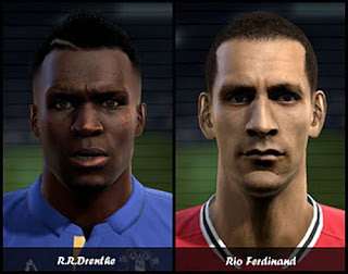 EPLFACEPACK PES 2012: Face de Drenthe e Rio Ferdinand