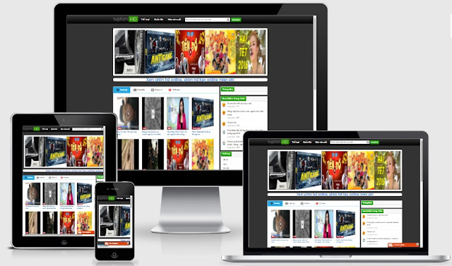 Chia sẻ template blogspot phim online HD