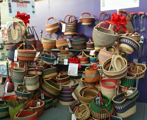 Bolgatanas Bolgas baskets cestas mercado Ghana Africa