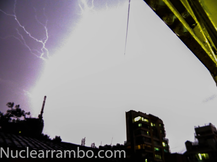 Thunderstorm in Mumbai October 2012