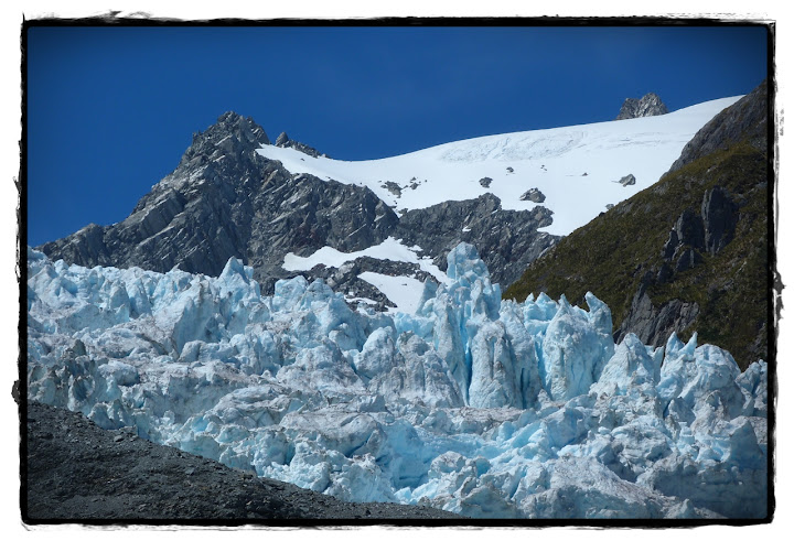 Franz Josef Glacier: helihike - Te Wai Pounamu, verde y azul (Nueva Zelanda isla Sur) (6)