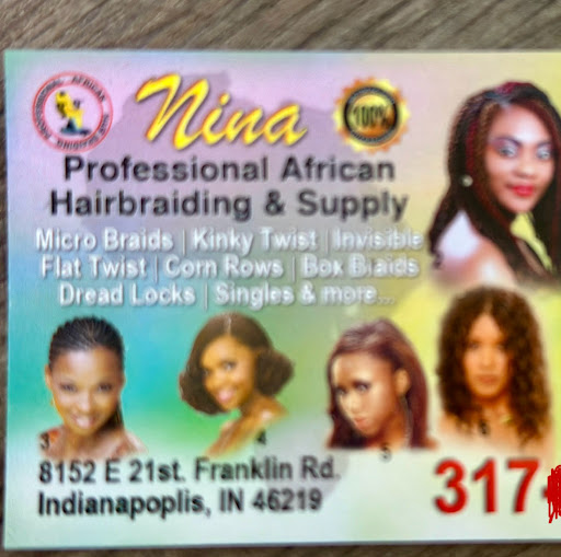Mina Hair Braiding logo