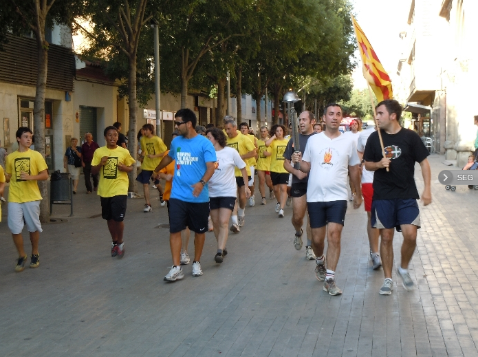 Flama del Canigó 2011
