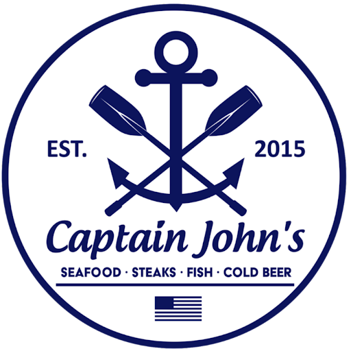 Captain Johns Seafood & Cajun Grill logo