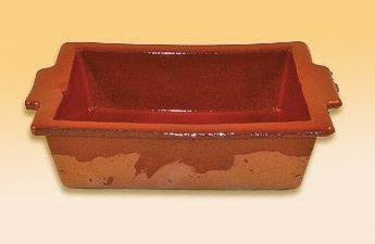  Ceraspain 52901-Red Cordoba Oven-to-Table Cookware, Oventrays Rectangle in 3 Sizes - Brown