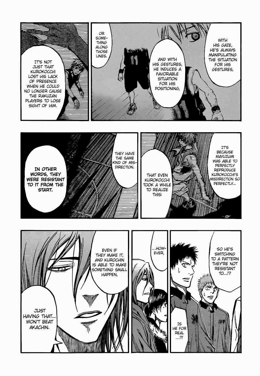 Kuroko no Basket Manga Chapter 249 - Image 15