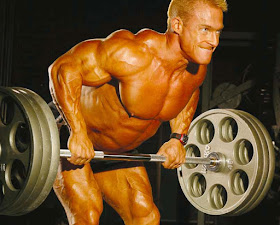 BODYBUILDING ROUTINES : FULL BODY : BENT-OVER BARBELL ROW