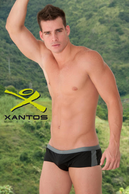 Hot Man Hector Peña Fills Xantos Swimwear