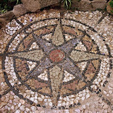 Mosaic at Pablo Neruda's House - Valparaiso, Chile