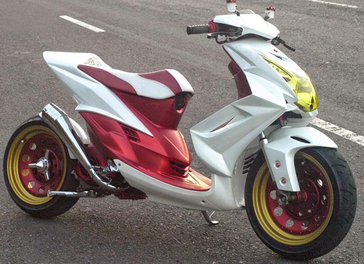 Modifikasi Yamaha X Ride Barsaxx Speed Concept