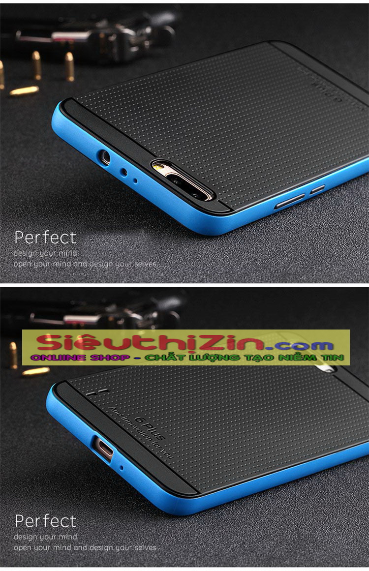 Ốp lưng silicon kèm viền kim loại cho Huawei Honor 6 Plus Huawei Honor 6X